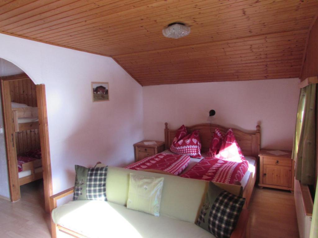 Postel nebo postele na pokoji v ubytování Floachhof