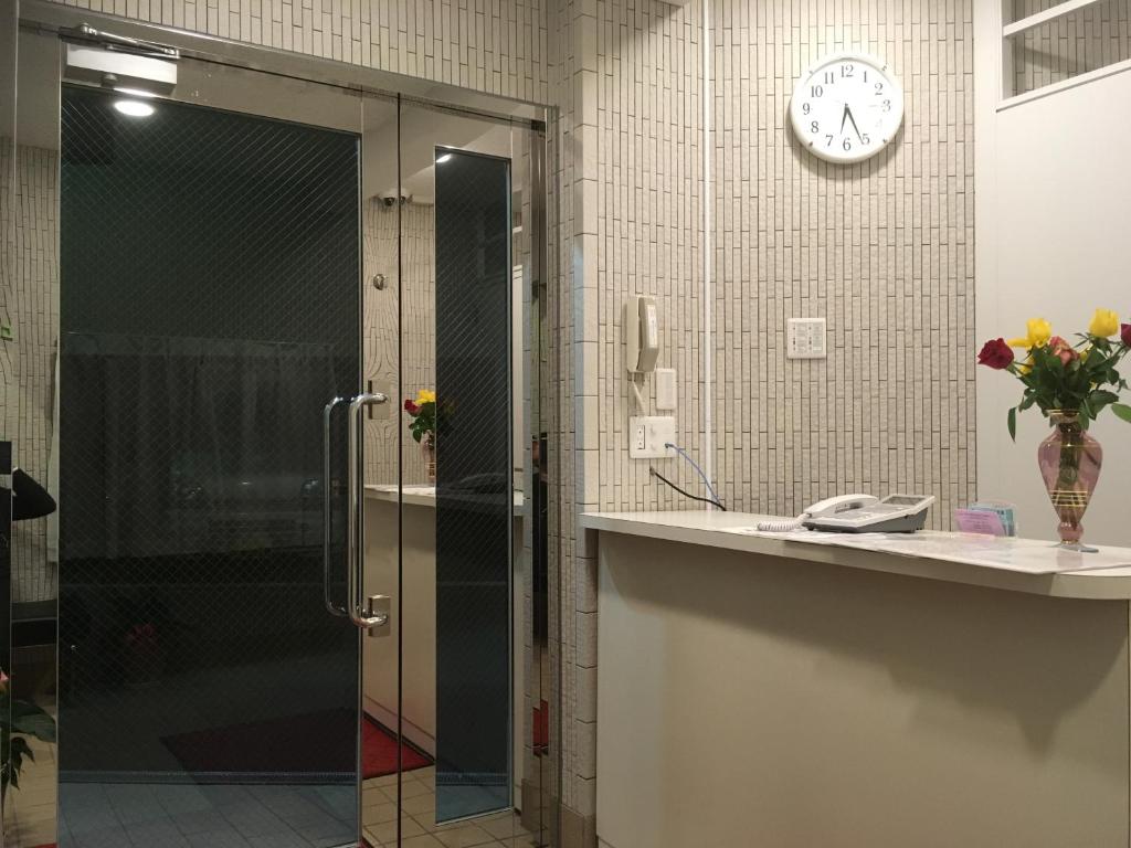 Koupelna v ubytování Hotel Asahi Grandeur Fuchu