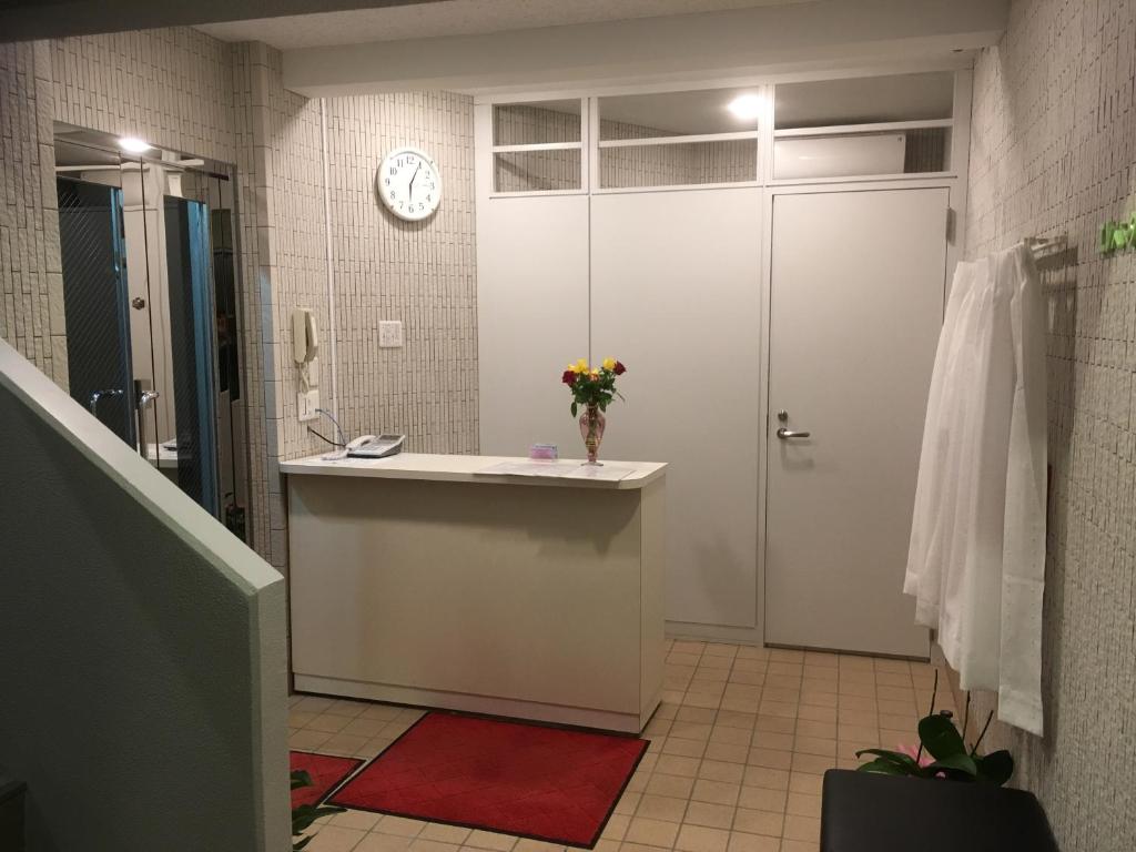 Koupelna v ubytování Hotel Asahi Grandeur Fuchu