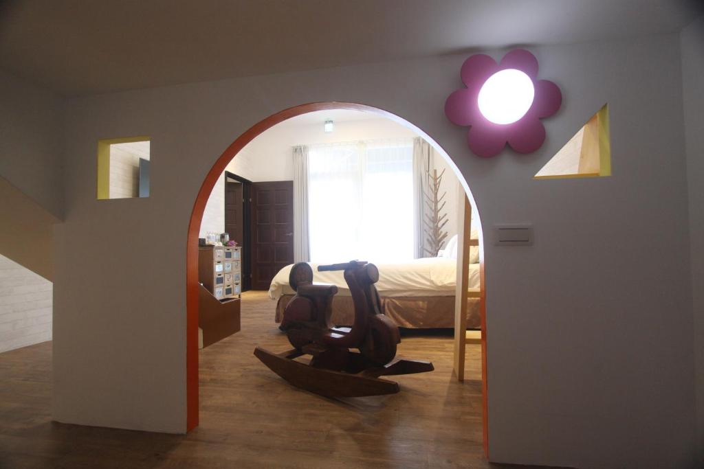Jing Lai Hui Lan Homestay - Family Room With Garden View