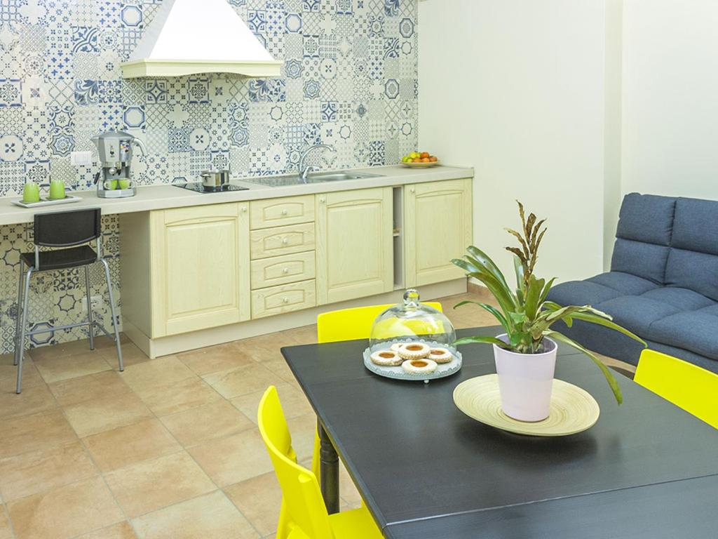 Χώρος καθιστικού στο B&B Domus Purpurea