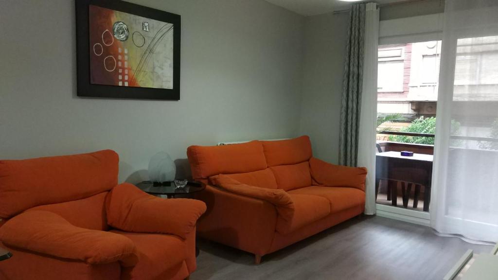 Posezení v ubytování San Anton Centro Apartment
