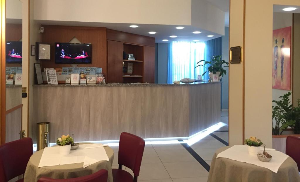 Restaurace v ubytování Hotel Arcobaleno