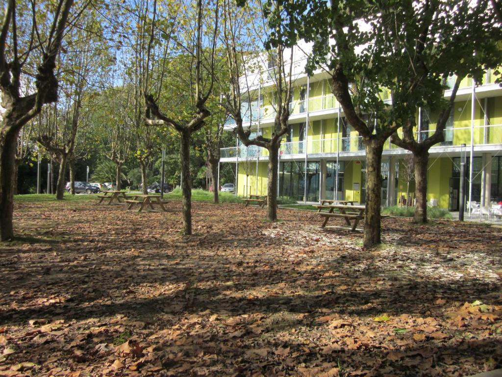 Jardín al aire libre en UBA Hostel