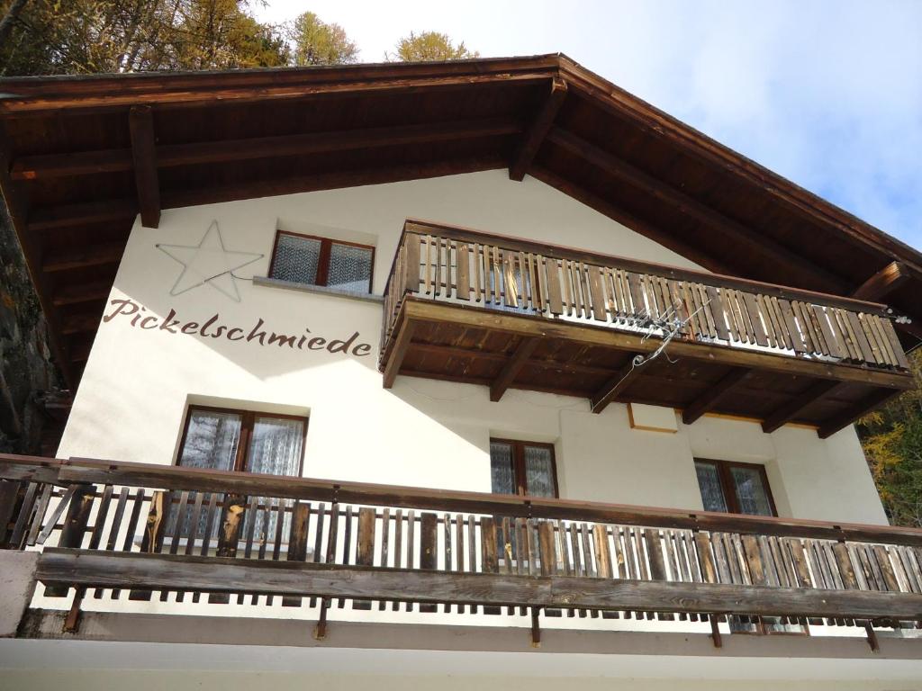 Balkón nebo terasa v ubytování Haus Pickelschmiede