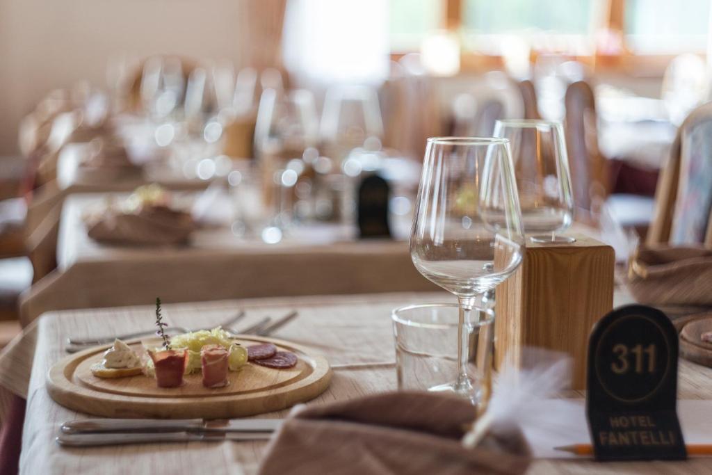 Nápoje v ubytování Hotel Fantelli