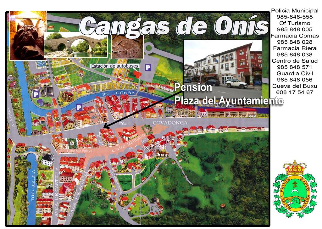 Fotografie z fotogalerie ubytování Pensión Plaza del Ayuntamiento v destinaci Cangas de Onís