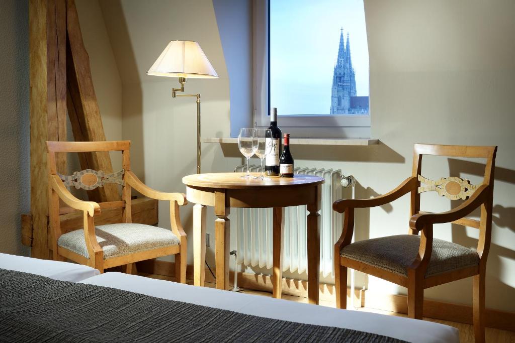 Posezení v ubytování Eurostars Park Hotel Maximilian