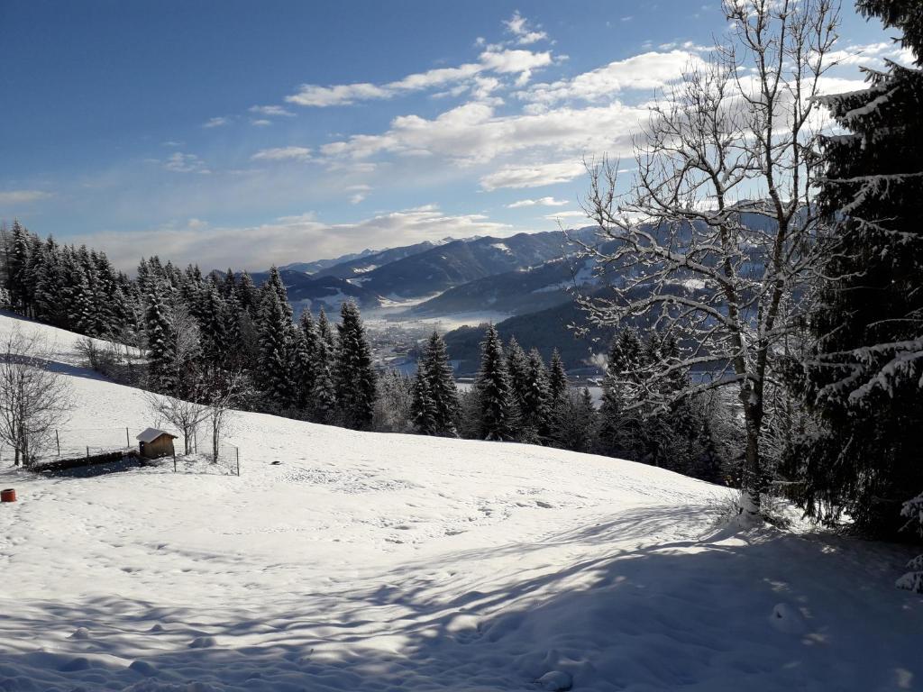 Pürstinghof durante el invierno