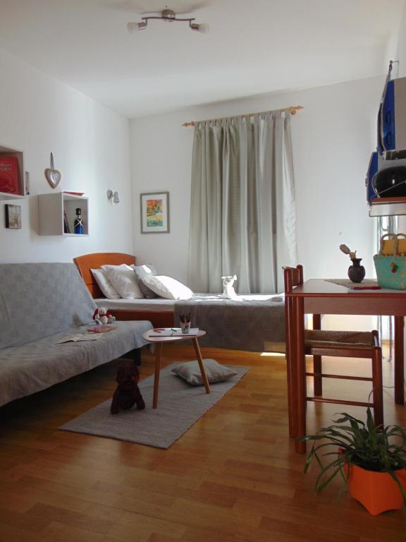 Posezení v ubytování Apartments Petra