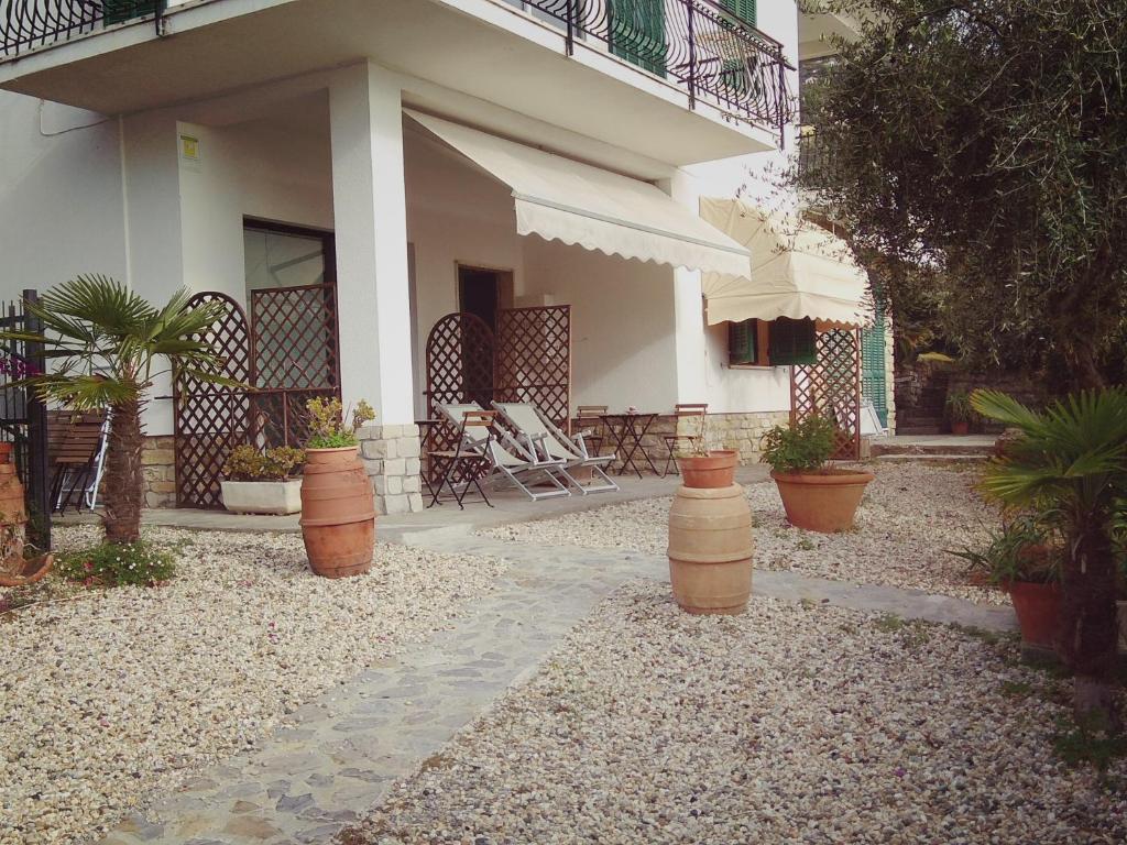 Budova, kde se bed and breakfast nachází