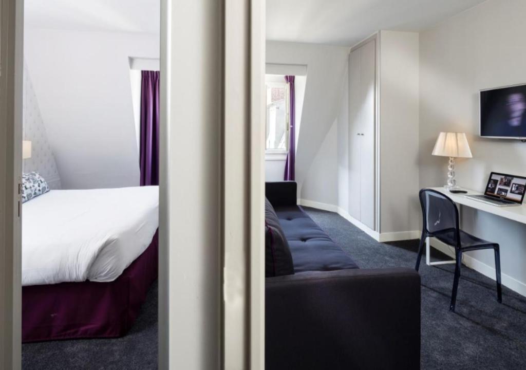 Hôtel Paris Vaugirard - Resim 18