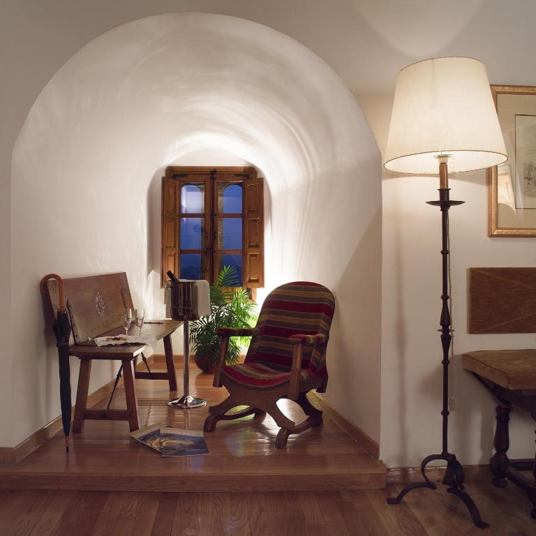 A seating area at Parador de Vilalba