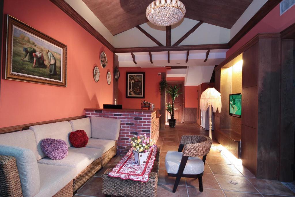 Posezení v ubytování Luxembourg Hills Homestay