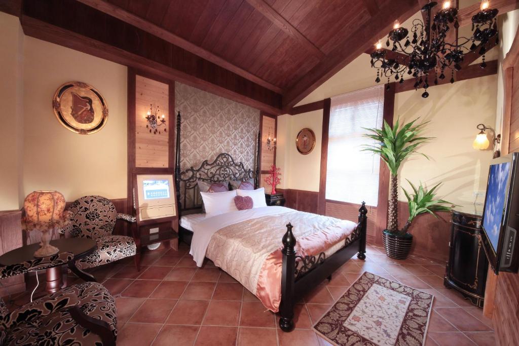 Postel nebo postele na pokoji v ubytování Luxembourg Hills Homestay