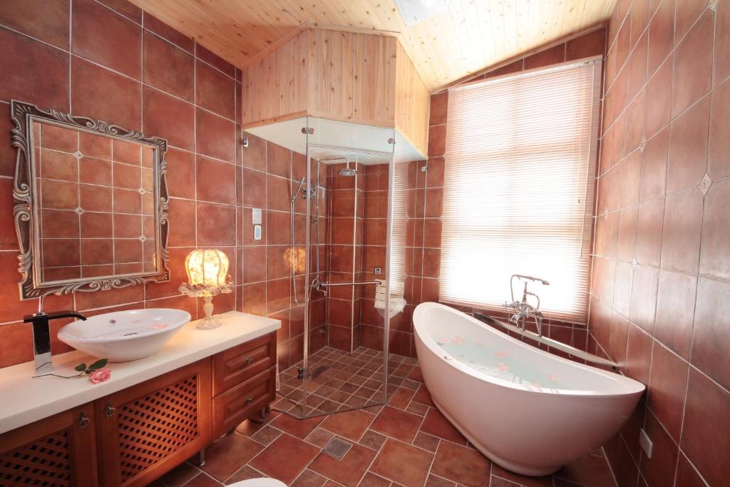 Koupelna v ubytování Luxembourg Hills Homestay