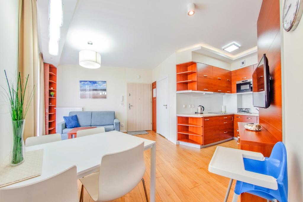 Apartamenty Sun & Snow Marina Kąty Rybackie - blisko Zalewu Wiślanego i portu - One-Bedroom Apartment