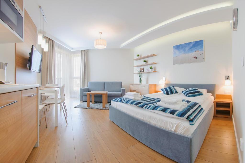 Apartamenty Sun & Snow Marina Kąty Rybackie - blisko Zalewu Wiślanego i portu - Studio