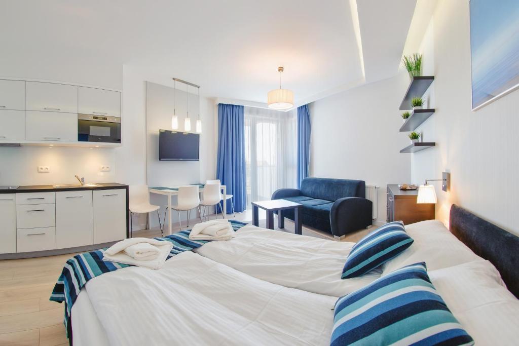 Apartamenty Sun & Snow Marina Kąty Rybackie - blisko Zalewu Wiślanego i portu - Studio Apartment