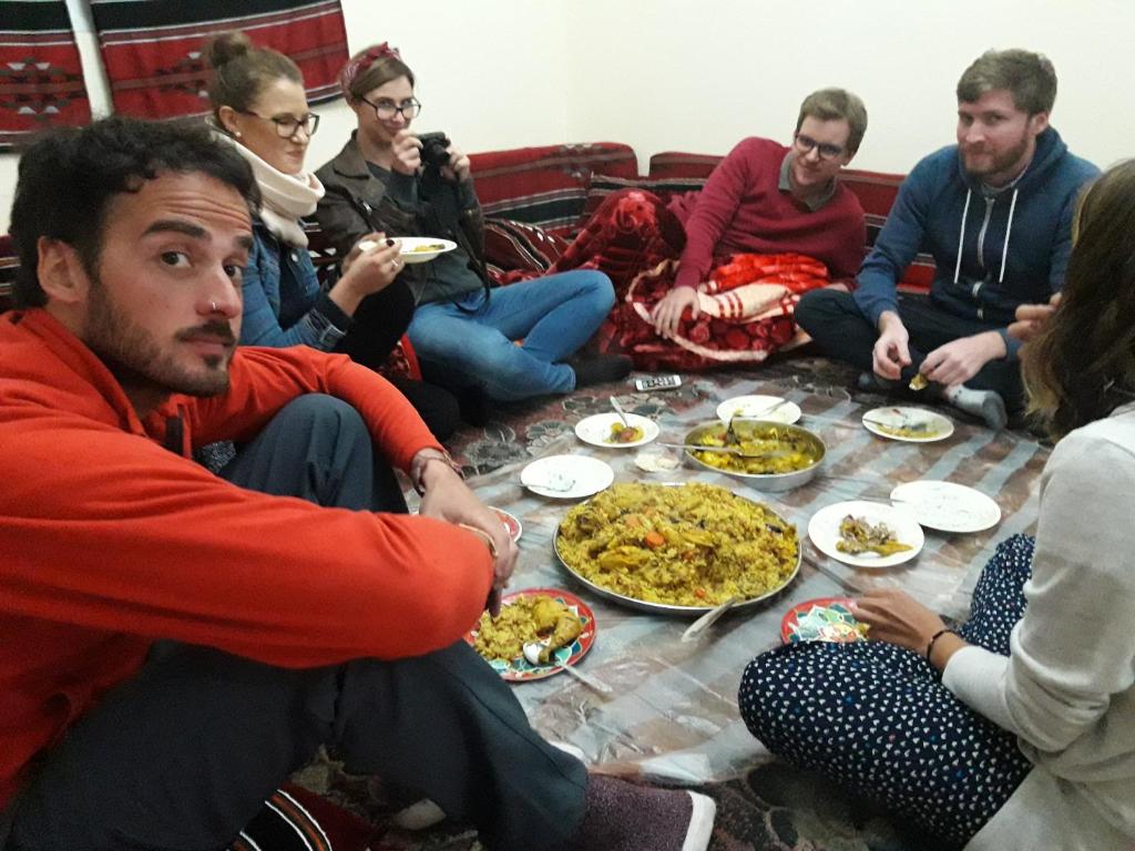 Hosté ubytování Happy Bedouin House Petra