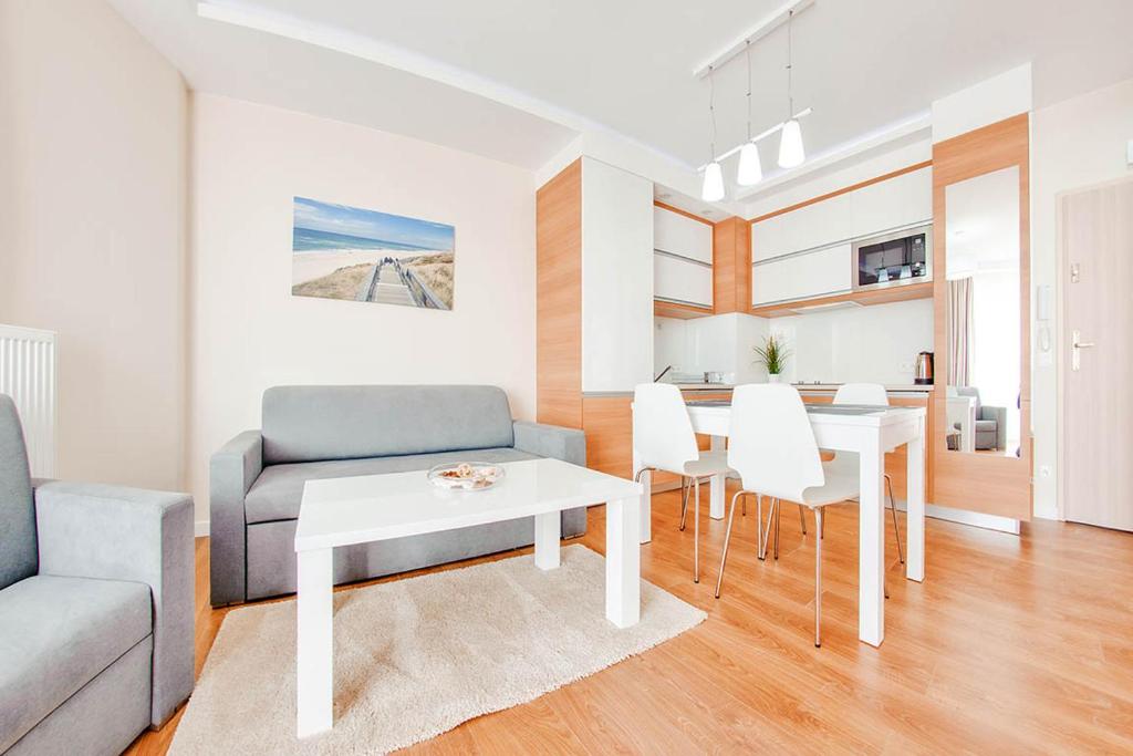 Apartamenty Sun & Snow Marina Kąty Rybackie - blisko Zalewu Wiślanego i portu - One-Bedroom Apartment