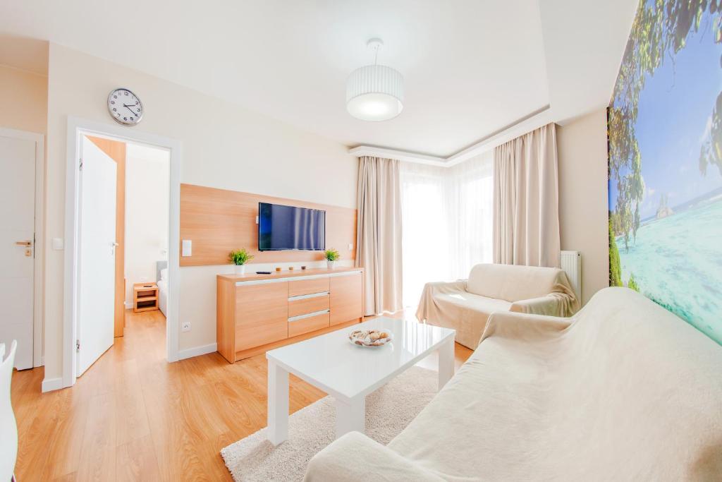 Apartamenty Sun & Snow Marina Kąty Rybackie - blisko Zalewu Wiślanego i portu - One-Bedroom Apartment