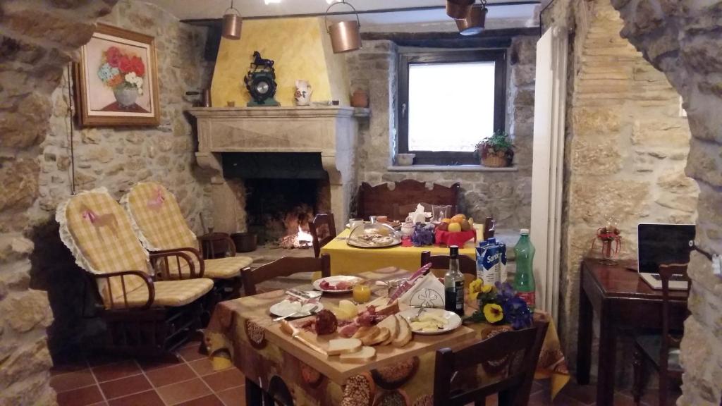 Borgo La Forgia italokat is kínál