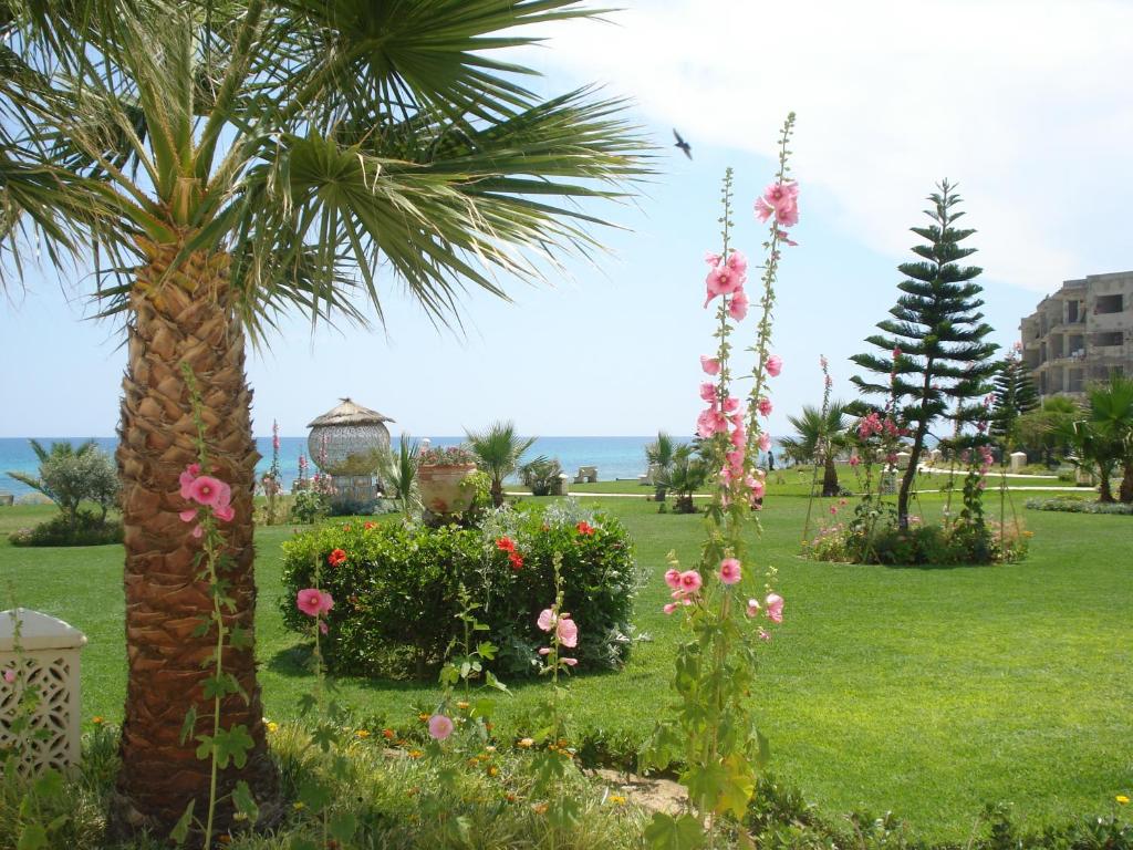 Zahrada ubytování B&B Cote D'azur