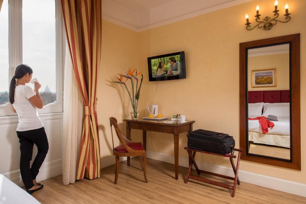 TV/Unterhaltungsangebot in der Unterkunft Best Western Hotel Astrid