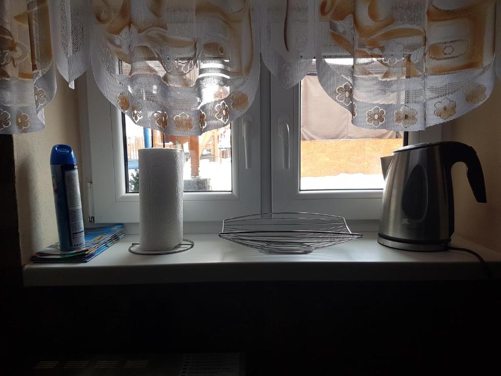 Kuchyň nebo kuchyňský kout v ubytování Apartment Alta