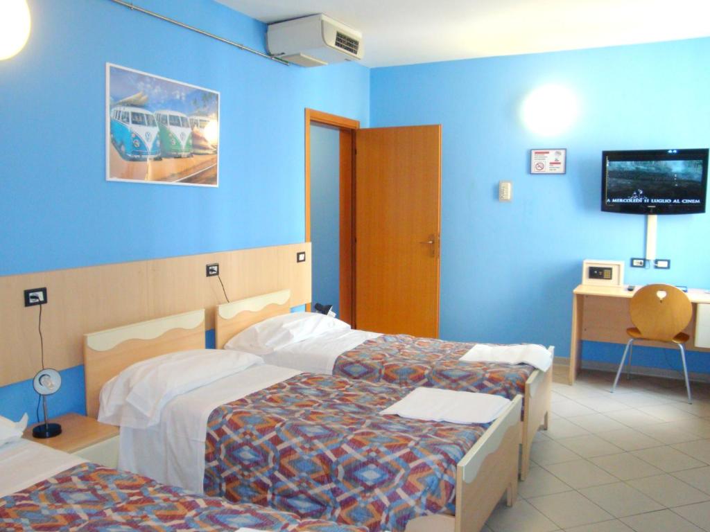 Postel nebo postele na pokoji v ubytování Central Hostel BG
