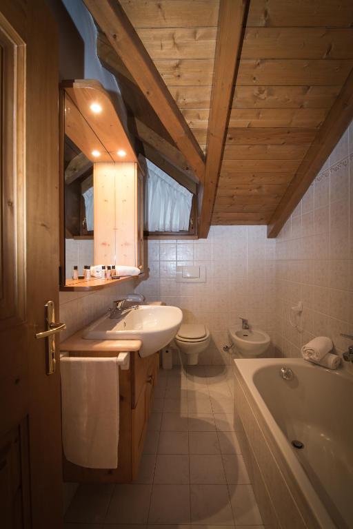 Koupelna v ubytování Casa Le Rondini