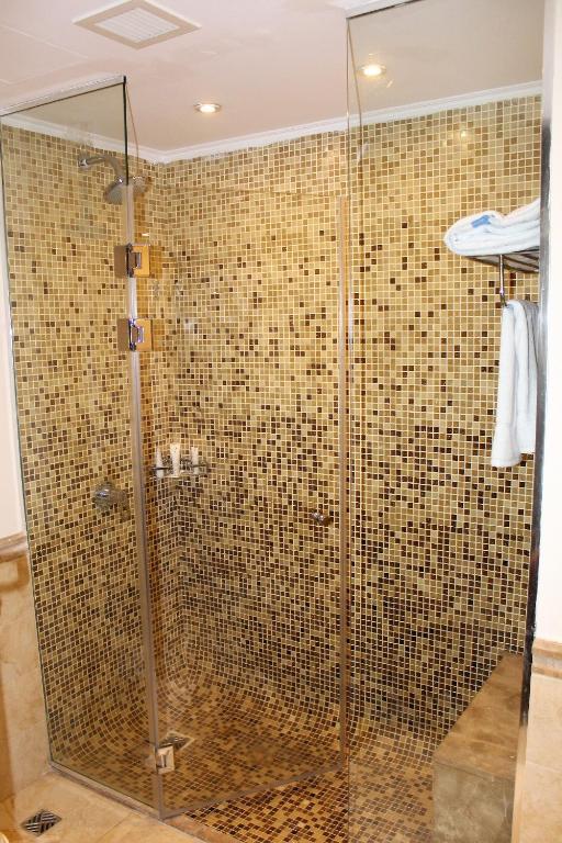 Koupelna v ubytování Cleopatra Hotel