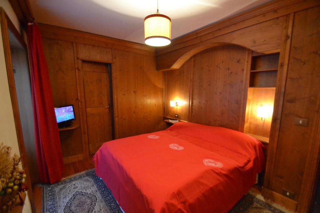 Кровать или кровати в номере Hotel Villa Nevada