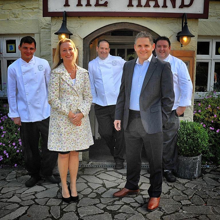 Hosté ubytování The Hand at Llanarmon
