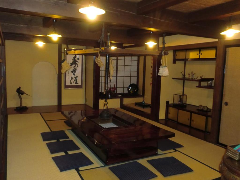 東山温泉　元湯有馬屋にあるシーティングエリア