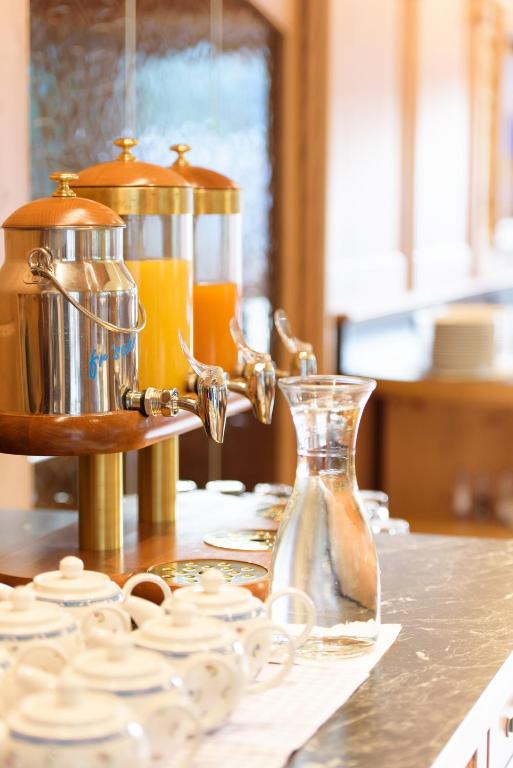 Nápoje v ubytování Hotel Traube