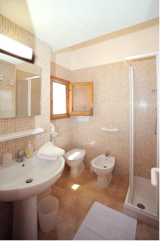 Koupelna v ubytování B&B Rose Villa