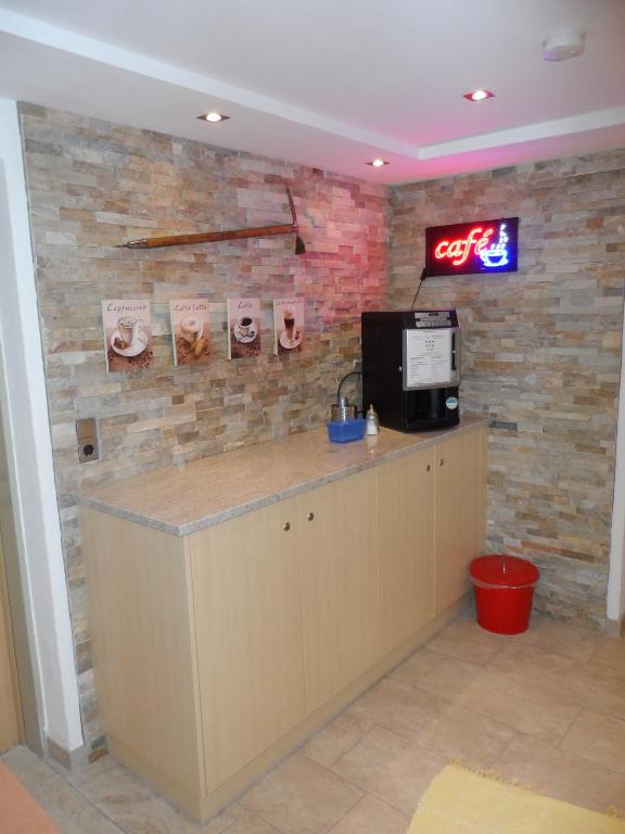 Kuchyňa alebo kuchynka v ubytovaní Linserhof Ferienappartements