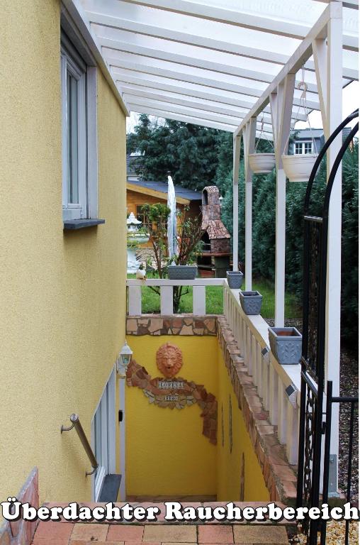 Balkón nebo terasa v ubytování Ferienwohnung "Gecko"
