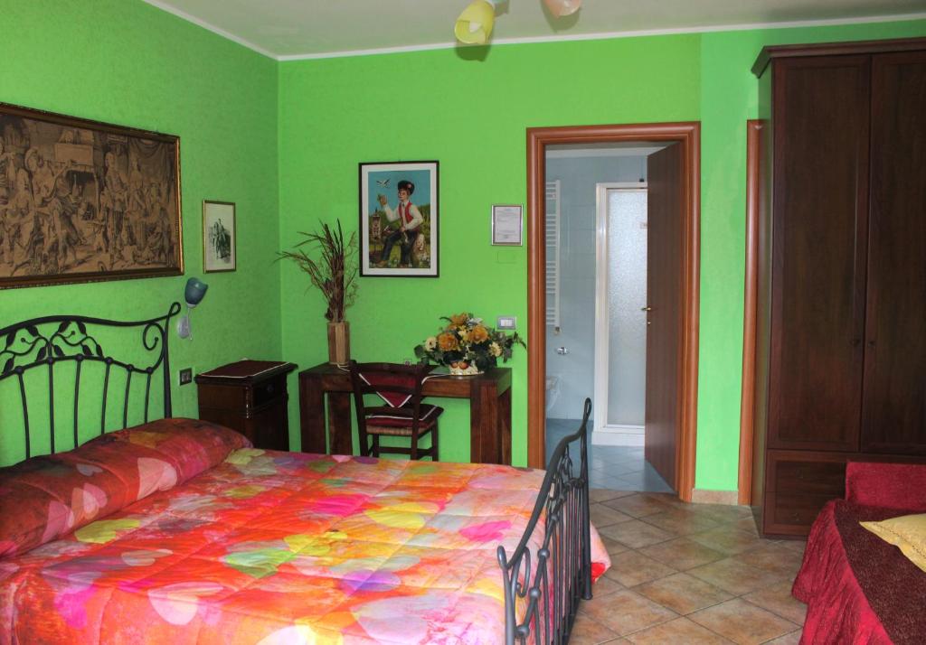Una cama o camas en una habitación de B&B Sandra