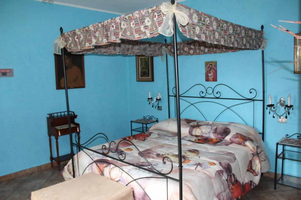 Una cama o camas en una habitación de B&B Sandra