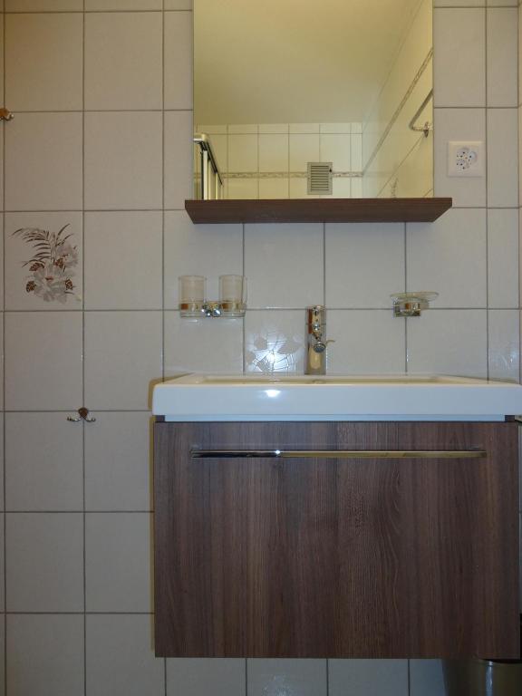 Koupelna v ubytování Haus Orion