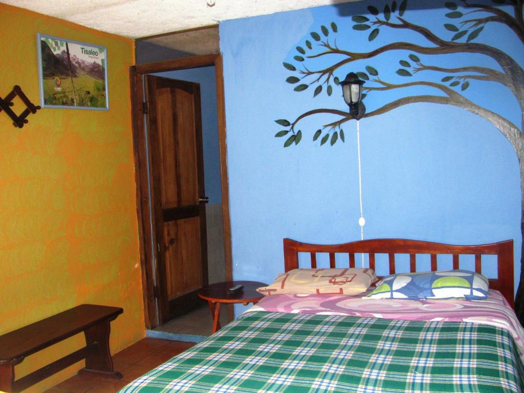 Postel nebo postele na pokoji v ubytování Transilvania