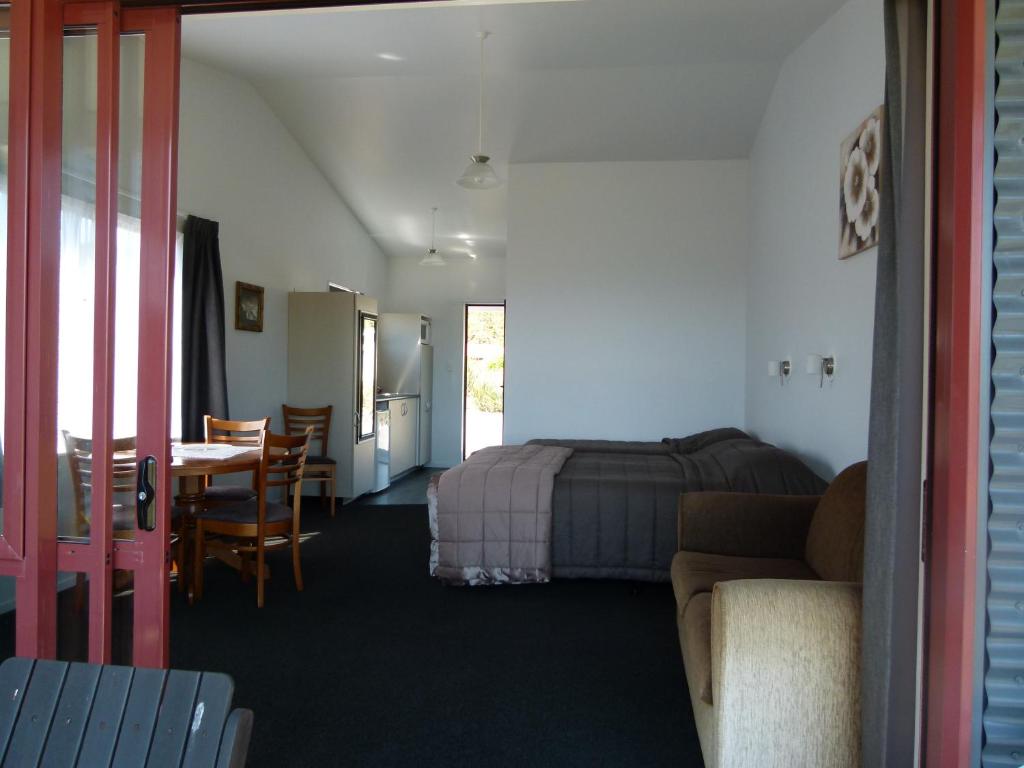 Posezení v ubytování BeachView Motel