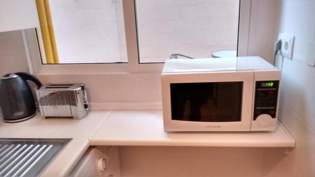 A kitchen or kitchenette at Apartamento valencia centro