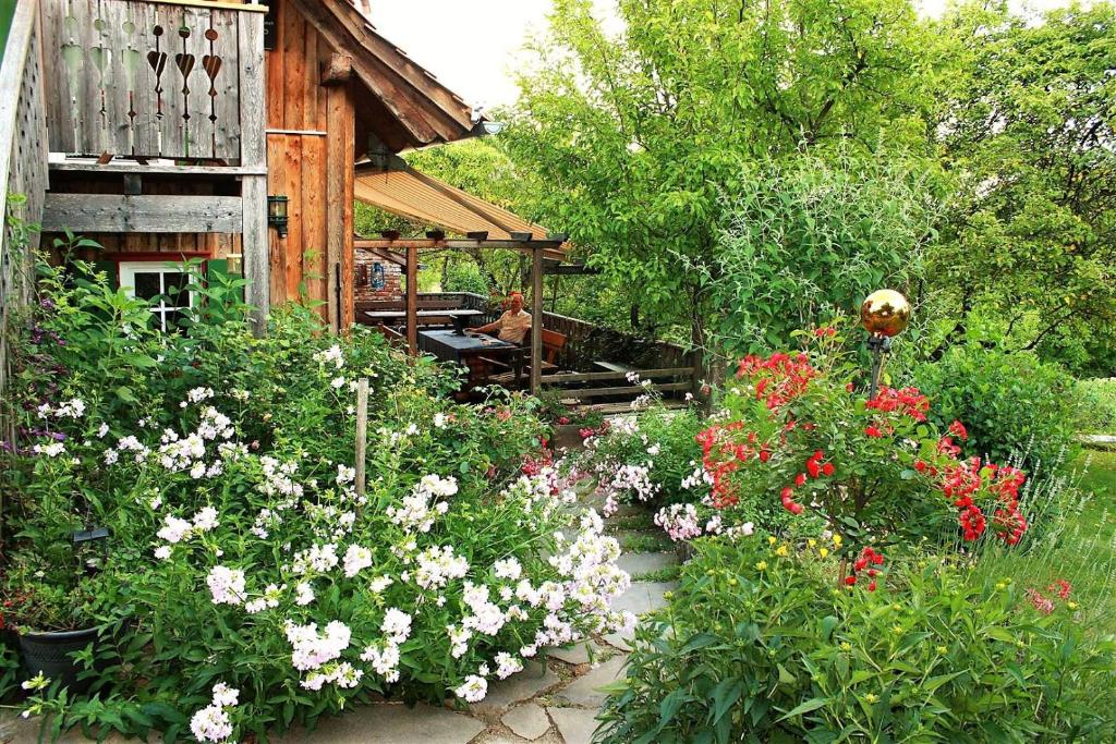 Zahrada ubytování Altes Gehöft am Lormanberg