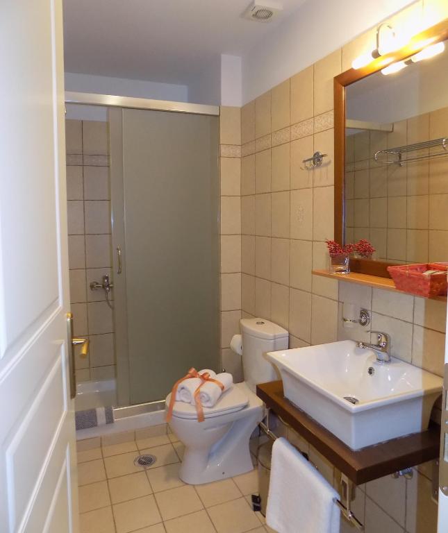 Kúpeľňa v ubytovaní Zaggou Apartments