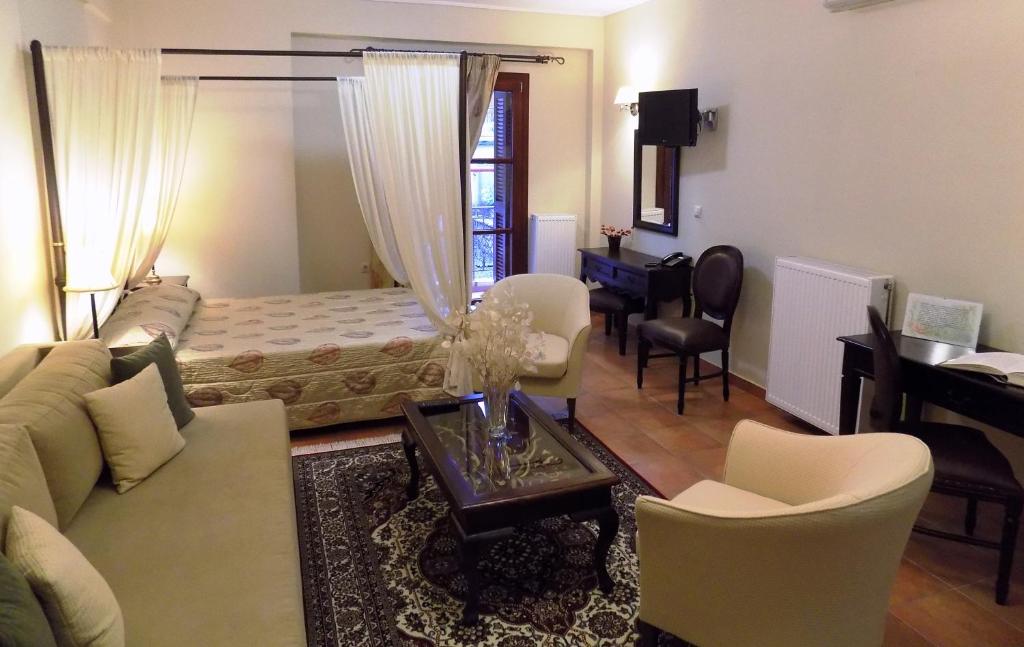 Posedenie v ubytovaní Zaggou Apartments