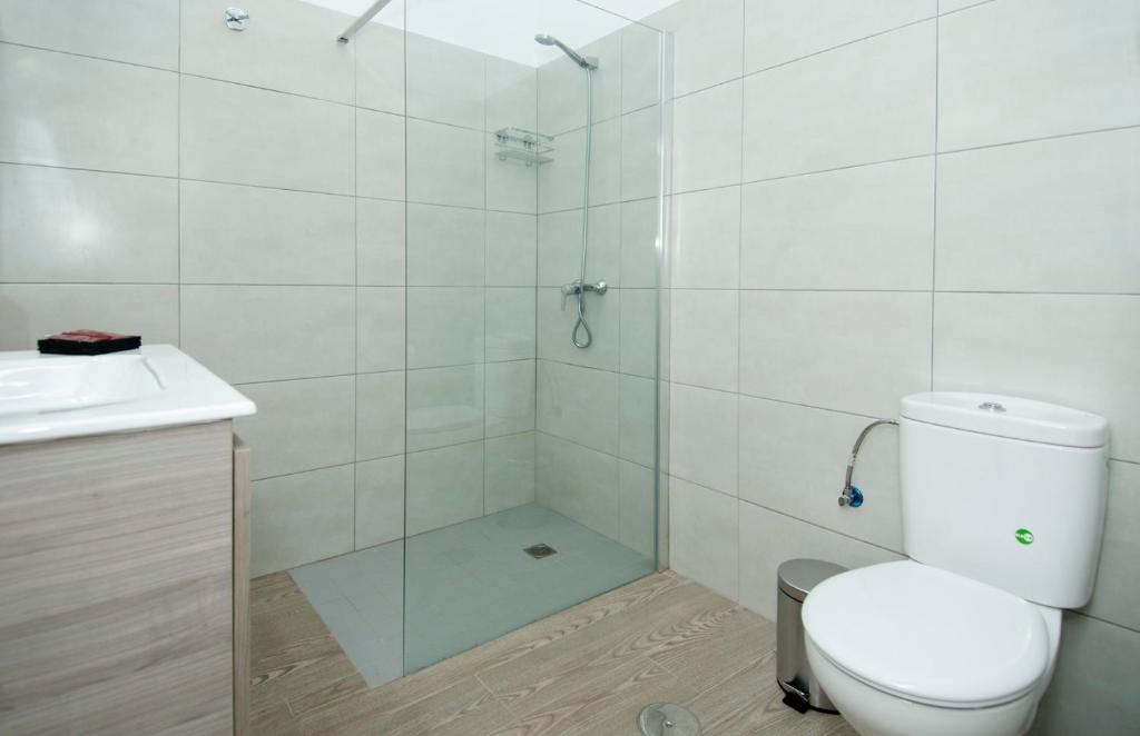 A bathroom at FAMARA. MAREA